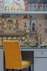 The study table in the grand parents bedroom representating the mughal era