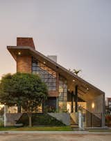 Elevation,evening view