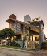 Elevation,evening view