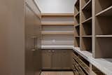 The pantry with additional 42" panel ready Sub Zero refrigerator. 