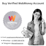Buy WebMoney Accounts Login
WebMoney is a platform which provides digital wallets, Cards and influence online transactions. So, if you buy WebMoney accounts login then you can get access of unlocked opportunities of the platform.

Our Accounts Details & Offers-
 

Email and number verified
User selfie verified
Billing documents verified
User SSN and Driver’s license verified
MasterCard (virtual or physical) active
Bank account attached
Fresh and Aged accounts available
Have higher transaction limits
Instant replacement guaranteed
Refund guaranteed (with condition)
Superfast delivery confirmed
If you face any problem you can contact us. we are online 24/7 hours

➤ Email: pvashopsmm@gmail.com

➤ WhatsApp: ‪ +1 (548) 509-6778

➤ Telegram: @pvashopsmm